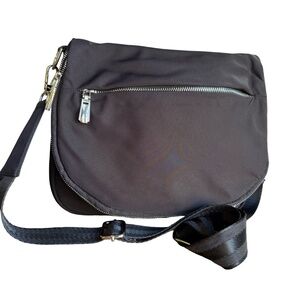 House of Harlow 1960 Nicole Richie Black Nylon Crossbody Shoulder Bag